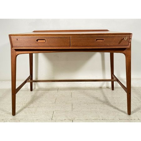 SCRIVANIA DESIGN ANNI 50 SVEND AAGE MADSEN SCRITTOIO VINTAGE DENMARK LEGNO TEAK 