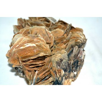 GRANDE MUSCOVITE MINERALE cm20x14 CRISTALLI QUARZO ROSA del DESERTO minèralogie