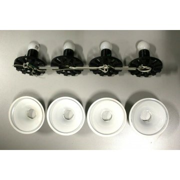 LOTTO 4pz LAMPADA TETI DESIGN Vico Magistretti PARETE/SOFFITTO ARTEMIDE BIANCO