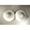 LOTTO 2pz LAMPADA TETI DESIGN Vico Magistretti PARETE/SOFFITTO ARTEMIDE BIANCO