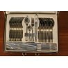 SERVIZIO 12p. SET POSATE 72pz Breitenbach Solingen ACCIAIO18/10 ATHENA VALIGIA  