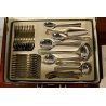 SERVIZIO 12p. SET POSATE 72pz Breitenbach Solingen ACCIAIO18/10 ATHENA VALIGIA  