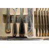 SERVIZIO 12p. SET POSATE 72pz Breitenbach Solingen ACCIAIO18/10 ATHENA VALIGIA  
