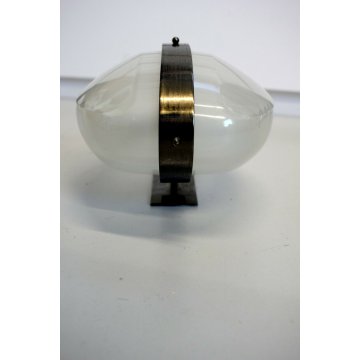 LAMPADA Lambda DESIGN Vico Magistretti PER Artemide VETRO OTTONE BRUNITO 1961