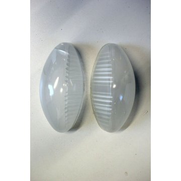 LAMPADA Lambda DESIGN Vico Magistretti PER Artemide VETRO OTTONE BRUNITO 1961