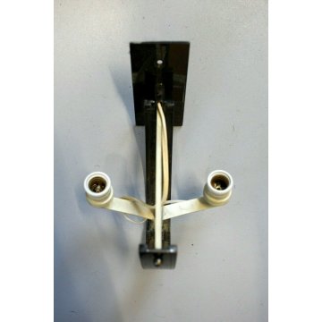 LAMPADA Lambda DESIGN Vico Magistretti PER Artemide VETRO OTTONE BRUNITO 1961