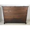 ANTICO COMÒ CANTERANO DECORATO ORO LEGNO NOCE 5 CASSETTI 1700 MOBILE CASSETTONE 