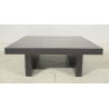 TAVOLINO CAFFE SALOTTO MODERNO DESIGN LEGNO NERO VINTAGE TABLE TAVOLO FUMO SALA
