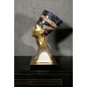SCULTURA VIVA CERAMICA Edoardo Tasca BUSTO NEFERTITI EDIZIONE LIMITATA 673/1000