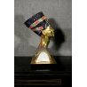 SCULTURA VIVA CERAMICA Edoardo Tasca BUSTO NEFERTITI EDIZIONE LIMITATA 673/1000