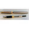 PENNA STILOGRAFICA Parker Sonnet CESELLATA nib ORO 18k GRID FOUNTAIN PEN BOX