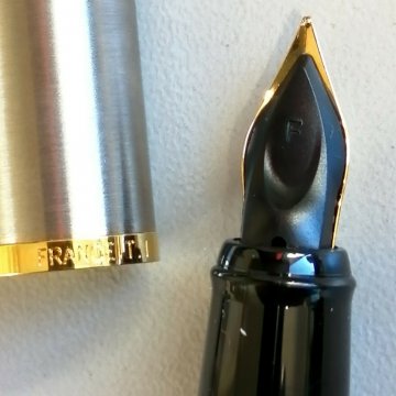 PENNA STILOGRAFICA Parker Latitude GT ACCIAIO ORO Stilo Plume FOUNTAIN PEN BOX