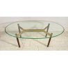 TAVOLO TAVOLINO OCCASIONAL TABLE DESIGN ATTRIBUIBILE Max Ingrand FONTANA ARTE 50