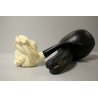 PIPA SCOLPITA Meerschaum VINTAGE SMOKING PIPE PFEIFE PIPA HANDCARVED CUSTODIA  