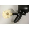 PIPA SCOLPITA Meerschaum VINTAGE SMOKING PIPE PFEIFE PIPA HANDCARVED CUSTODIA  