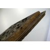 ANTICO FREGIO LEGNO PIOPPO SCOLPITO FORMELLA DECORO FOGLIE VOLUTE PUTTI '800 