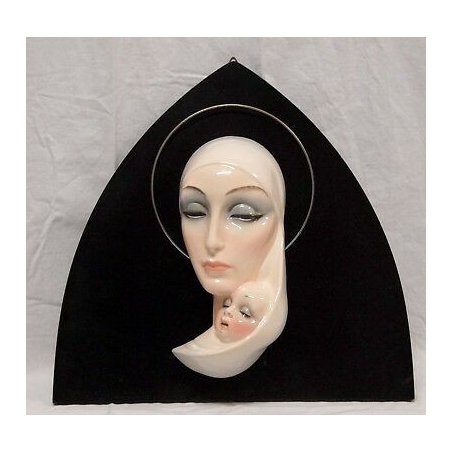 ANTICA CERAMICA ESSEVI DESIGN SANDRO VACCHETTI MADONNA SV LENCI TORINO EPOCA