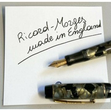 RICHARD MORGES Self Filler ANNI 40 Antica Penna Stilografica OLD FOUNTAIN PEN