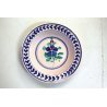 PIATTO da PORTATA PARATA DECORATIVO CERAMICA ARTIGIANATO SICILIANO Caltagirone 