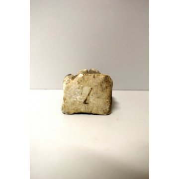 ANTICO FREGIO FRAMMENTO SCULTURA MARMO ZAMPA FERINA ARTIGLIATA PATINA FERMACARTE