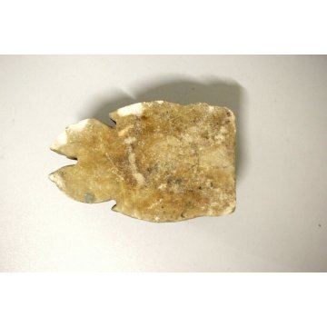 ANTICO FREGIO FRAMMENTO SCULTURA MARMO ZAMPA FERINA ARTIGLIATA PATINA FERMACARTE