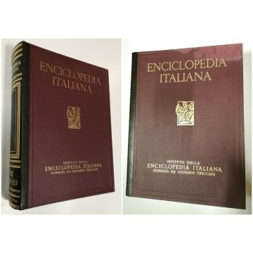ANTICA ENCICLOPEDIA Treccani 44 LIBRI epoca 1949 35 volumi + 9 appendici album