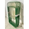 FANTASTICO SET DI 4 SEDIE ANONIMA CASTELLI GIANCARLO PIRETTI ANNI 70 DESIGN 