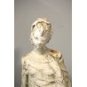 ANTICO STUDIO SCULTURA GESSO ATTR.Bazzaro Troubetzkoy FIGURA FEMMINILE MATERNITA