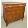 ANTICO COMO CAPPUCCINO Luigi Filippo 4 CASSETTI epoca 1800 LEGNO NOCE CASSETTONE