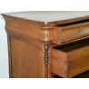 ANTICO COMO CAPPUCCINO Luigi Filippo 4 CASSETTI epoca 1800 LEGNO NOCE CASSETTONE