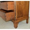 ANTICO COMO CAPPUCCINO Luigi Filippo 4 CASSETTI epoca 1800 LEGNO NOCE CASSETTONE
