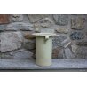 ANTICO VASO DA NOTTE GABINETTO CAMERA TOILETTE CERAMICA SMALTATA BIANSATO PITALE