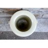 ANTICO VASO DA NOTTE GABINETTO CAMERA TOILETTE CERAMICA SMALTATA BIANSATO PITALE