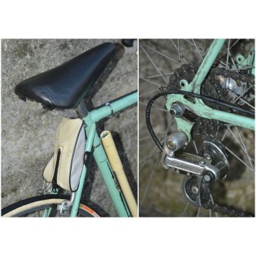 ANTICA BICICLETTA CORSA Bianchi Sport vintage 28" Campagnolo OFMEGA 3ttt HURET