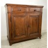 ANTICA PICCOLA CREDENZA DUE ANTE DUE CASSETTI LEGNO MASSELLO ABETE 1800 EPOCA 