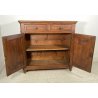 ANTICA PICCOLA CREDENZA DUE ANTE DUE CASSETTI LEGNO MASSELLO ABETE 1800 EPOCA 