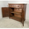ANTICA PICCOLA CREDENZA DUE ANTE DUE CASSETTI LEGNO MASSELLO ABETE 1800 EPOCA 
