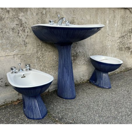 SET SANITARI BAGNO ANTONIA CAMPI RICHARD GINORI GARDENA CERAMICA SMALTATA LAVENO