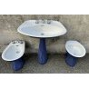 SET SANITARI BAGNO ANTONIA CAMPI RICHARD GINORI GARDENA CERAMICA SMALTATA LAVENO
