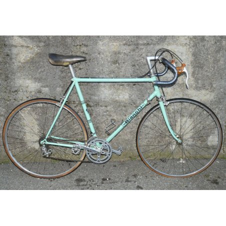 ANTICA BICICLETTA CORSA Bianchi SPILLO vintage 28" Campagnolo HURET Universal