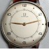 ANTICO OROLOGIO Omega JUMBO anni 50 MECCANICO vintage OLD WATCH ACCIAIO ø 37,5