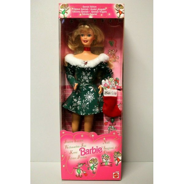 Barbie Pigiama, Natale Mattel GGG49