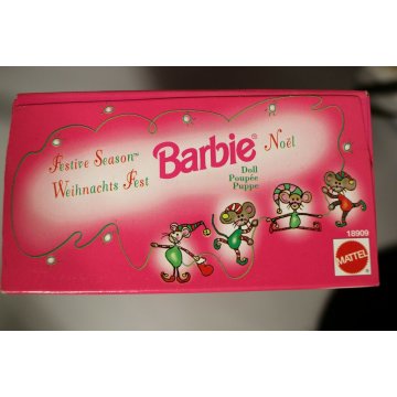 Mattel Barbie® DOLL SPECIAL EDITION Festive Season BLOND NRFB NATALE 1997  18909
