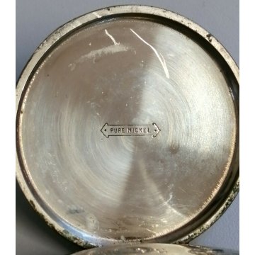 ANTICO OROLOGIO TASCA Roamer EPOCA 900 decò MECCANICO vintage OLD POCKET WATCH