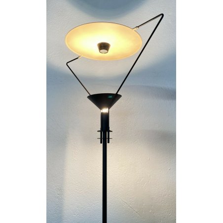 LAMPADA DA TERRA CARLO FORCOLINI ARTEMIDE POLIFEMO ANNI 80 LAMP DESIGN PIANTANA 