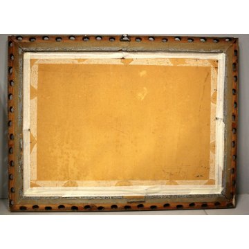 ANTICO QUADRO DIPINTO OLIO G. Bonacina PAESAGGIO MONTAGNA COLLINE Lago d'Iseo 