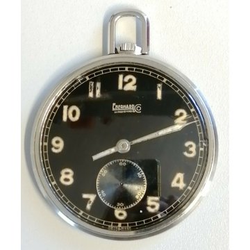 ANTICO OROLOGIO TASCA Eberhard EPOCA 900 MECCANICO vintage BIG OLD POCKET WATCH