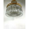 LAMPADARIO SOFFITTO CASCATA GOCCE CRISTALLO MURANO STILE IMPERO HANGIG LAMP ?50