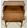 MOBILE SCRITTOIO arte povera VINTAGE ingresso ETAGERE finitura NOCE ANTICO epoca