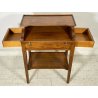 MOBILE SCRITTOIO arte povera VINTAGE ingresso ETAGERE finitura NOCE ANTICO epoca